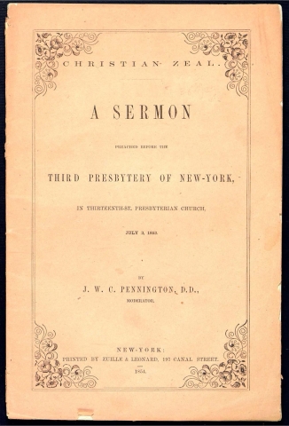 Cover of sermon