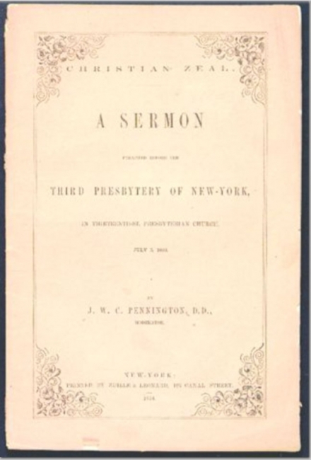 Christian zeal : a sermon preached before the Third Presbytery of New York, in Thirteenth Street Presbyterian Church, 1854