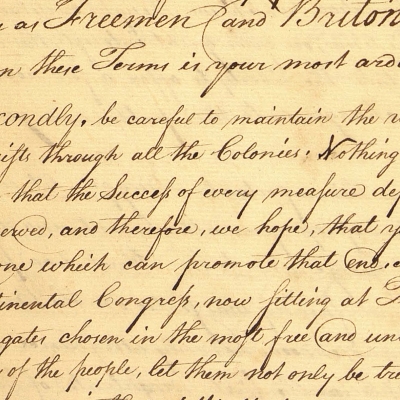 Synod of NY and Philadelphia minutes excerpt 1775