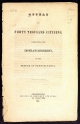 Cover of Purvis Appeal of Forty Thousand Citizens