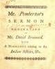 Ebenezer Pemberton sermon title page