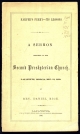 Cover of sermon